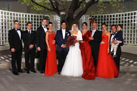 Mexican wedding virgin flowers