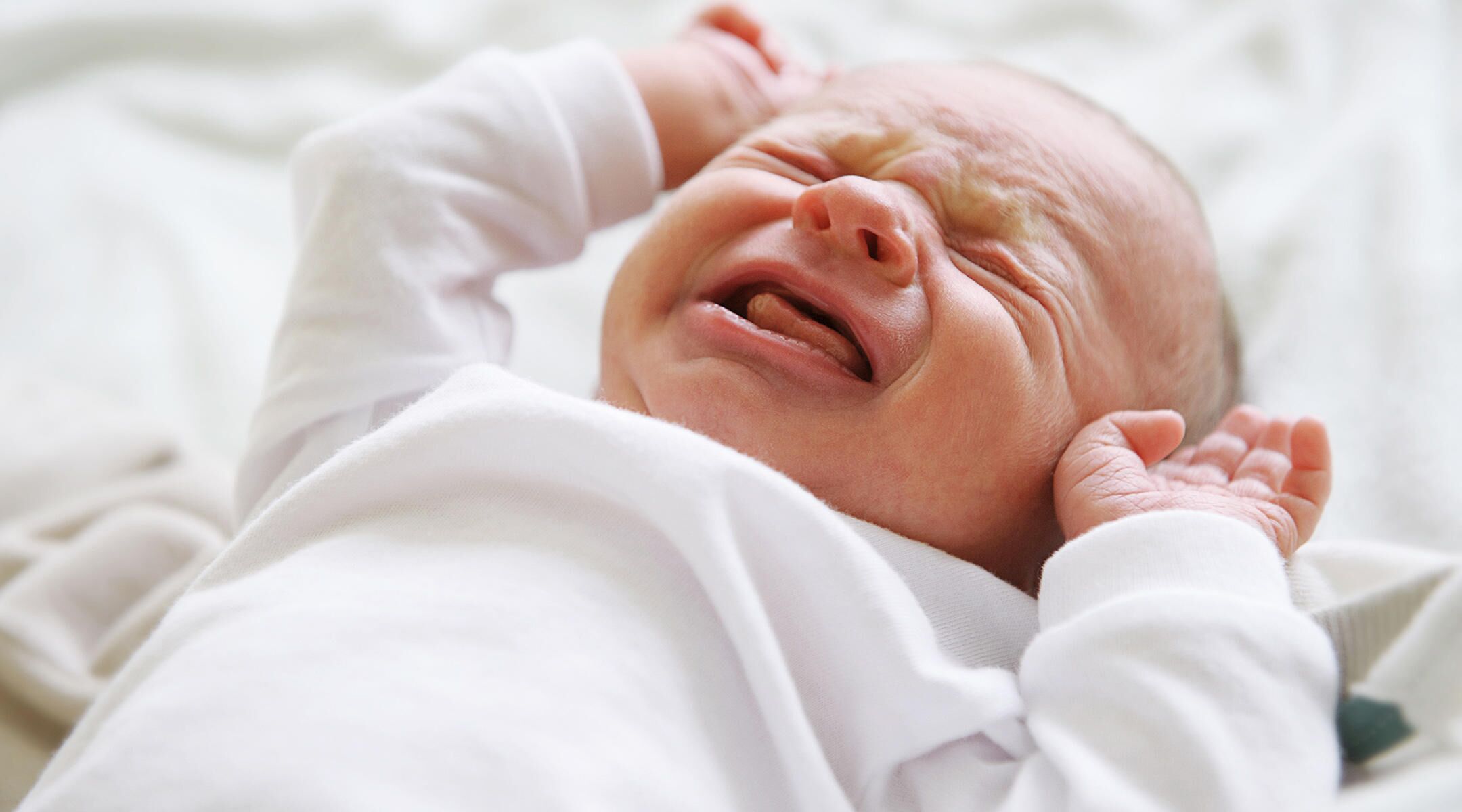 Baby with sale colic crying