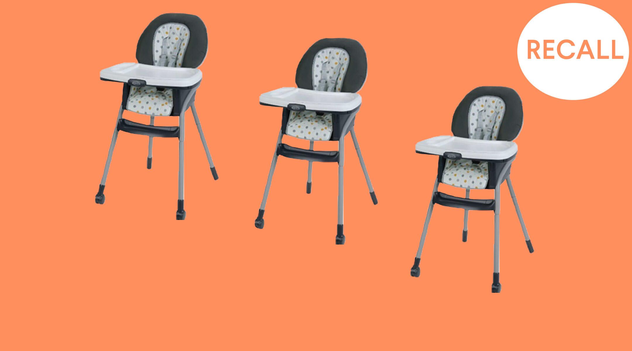 graco table to table high chair recall