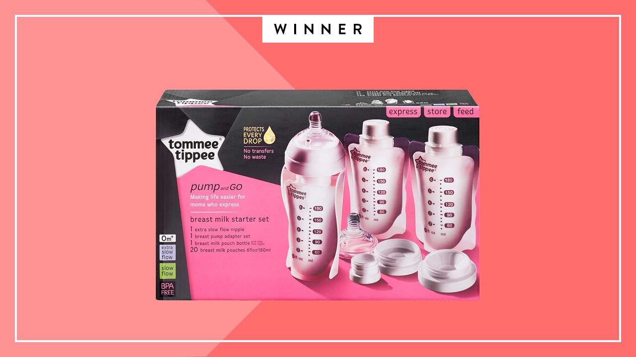 tommee tippee pump and go complete breast milk starter set