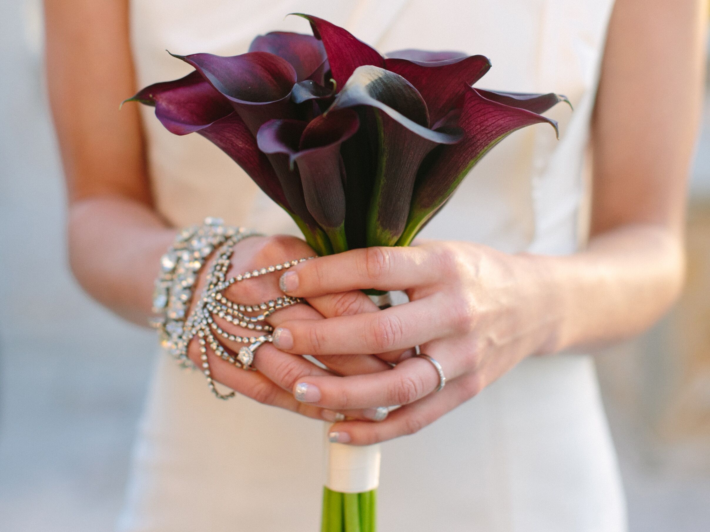 real flower wedding bouquets