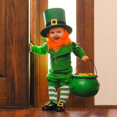 infant leprechaun hat