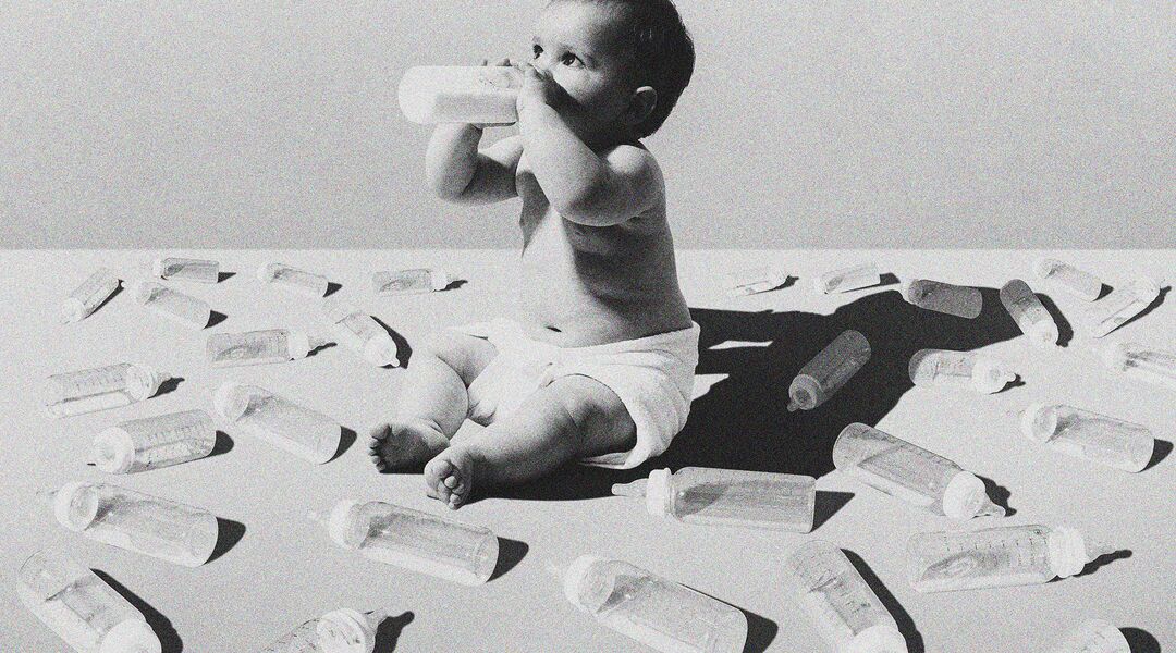 mom lying about breastfeeding, formula fed baby