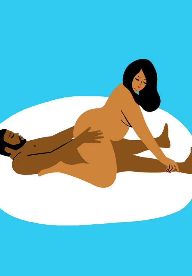 pregnancy-sex-positions-reverse-cowgirl-couple