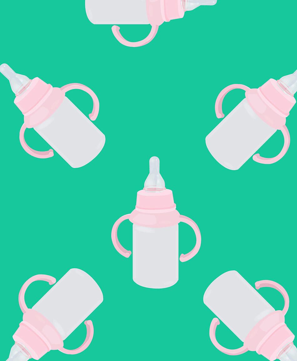 sterilising baby bottles with boiling water