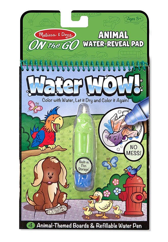 Melissa & Doug water wow coloring book