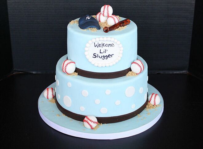 Goede 36 Baby Shower Cake and Cupcake Ideas WS-55