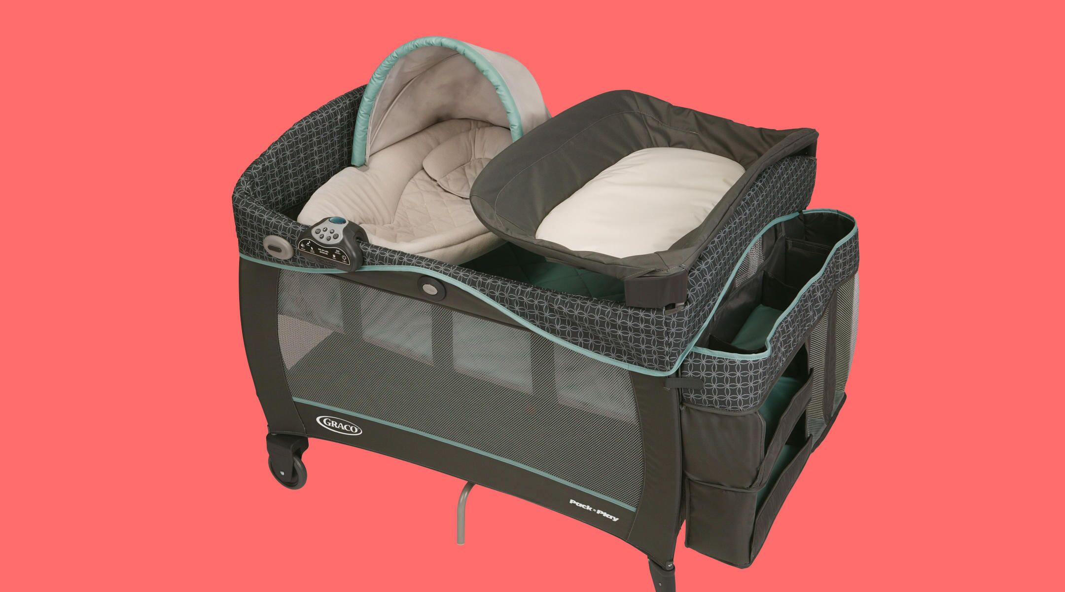 Pack and store play napper