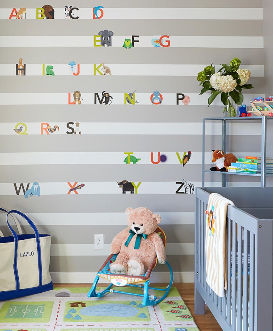 nursery wall painting