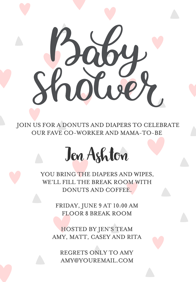 Baby Invitation Sayings 3