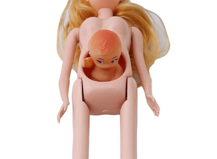 real pregnant barbie
