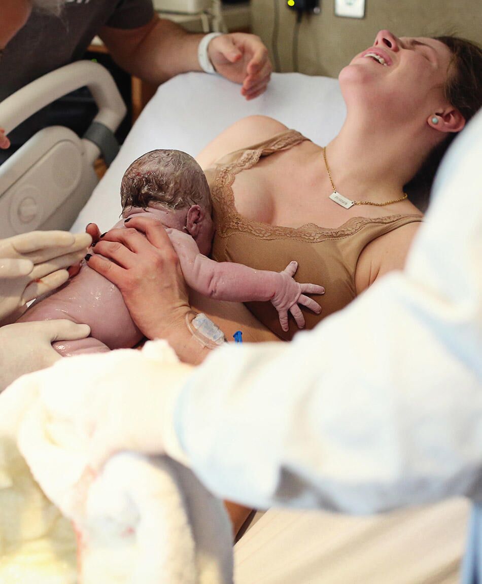 New Mom Shows the Reality of Giving Birth with Photo of Her