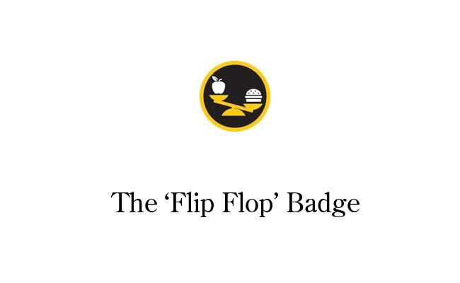 Flip Flop Badge 
