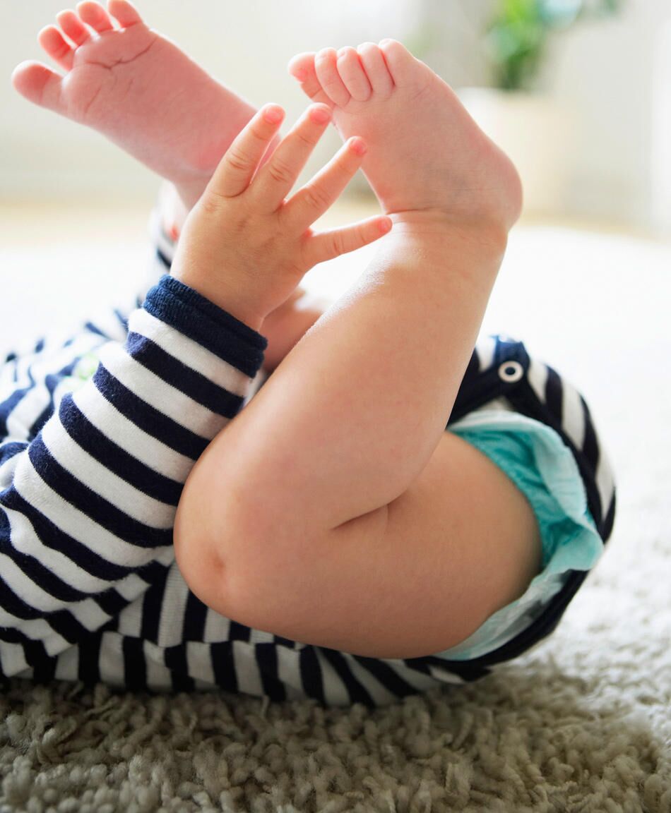 Babies Have Flexible Feet