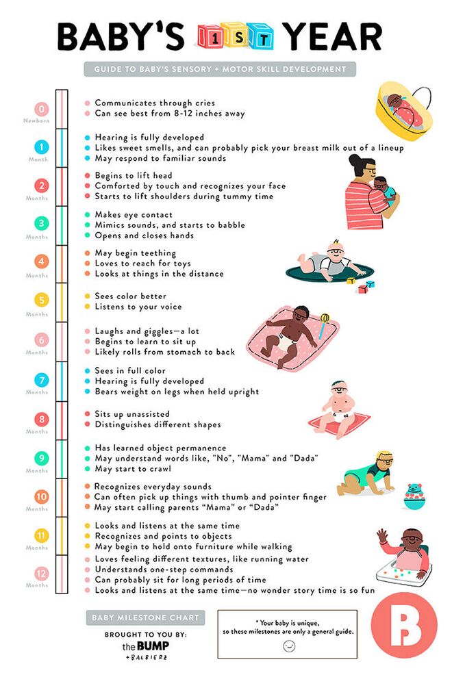 A Quick Guide to Baby's First-Year Milestones