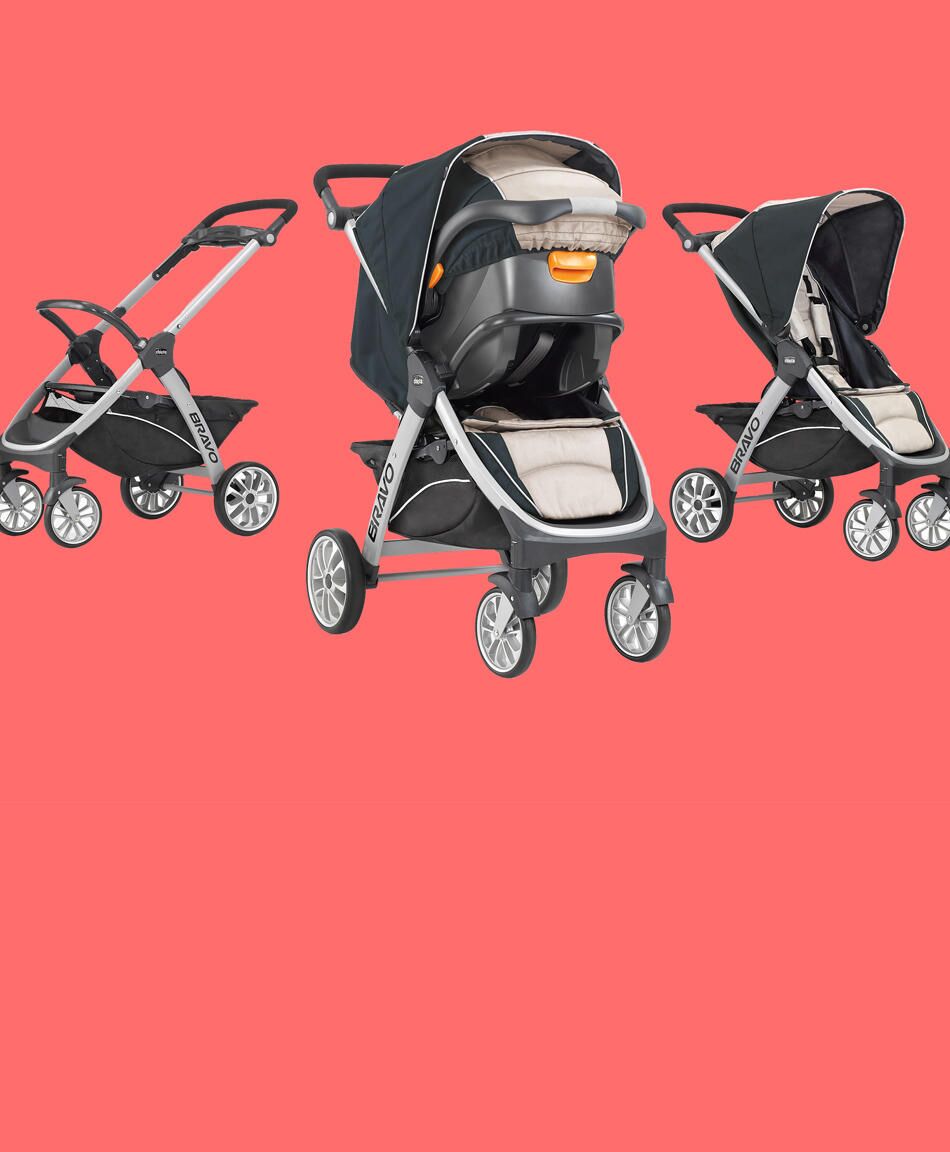 How to fold up 2024 a chicco bravo stroller