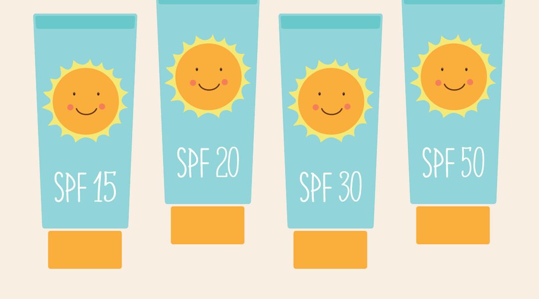 Illustration of sunscreen