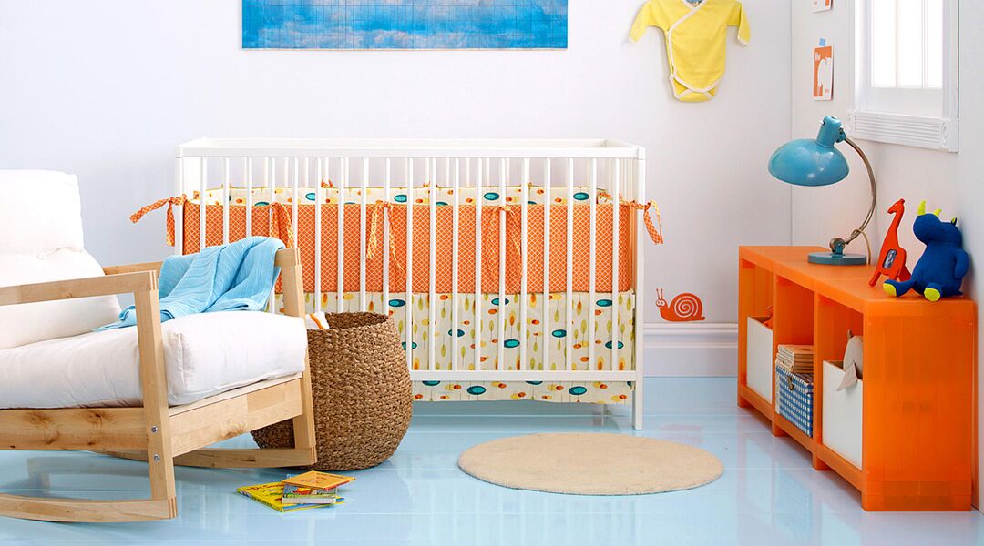 baby cot crib bumper