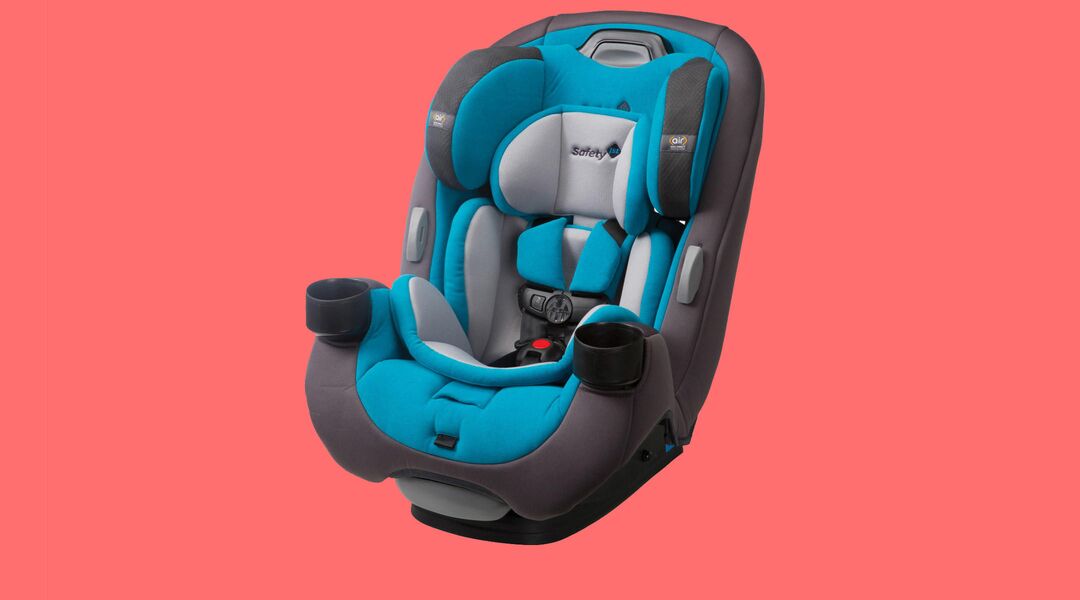 The Safety 1st Grow And Go Air Protect 3-in-1 carseat in blue