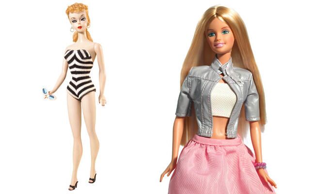 barbie waist size