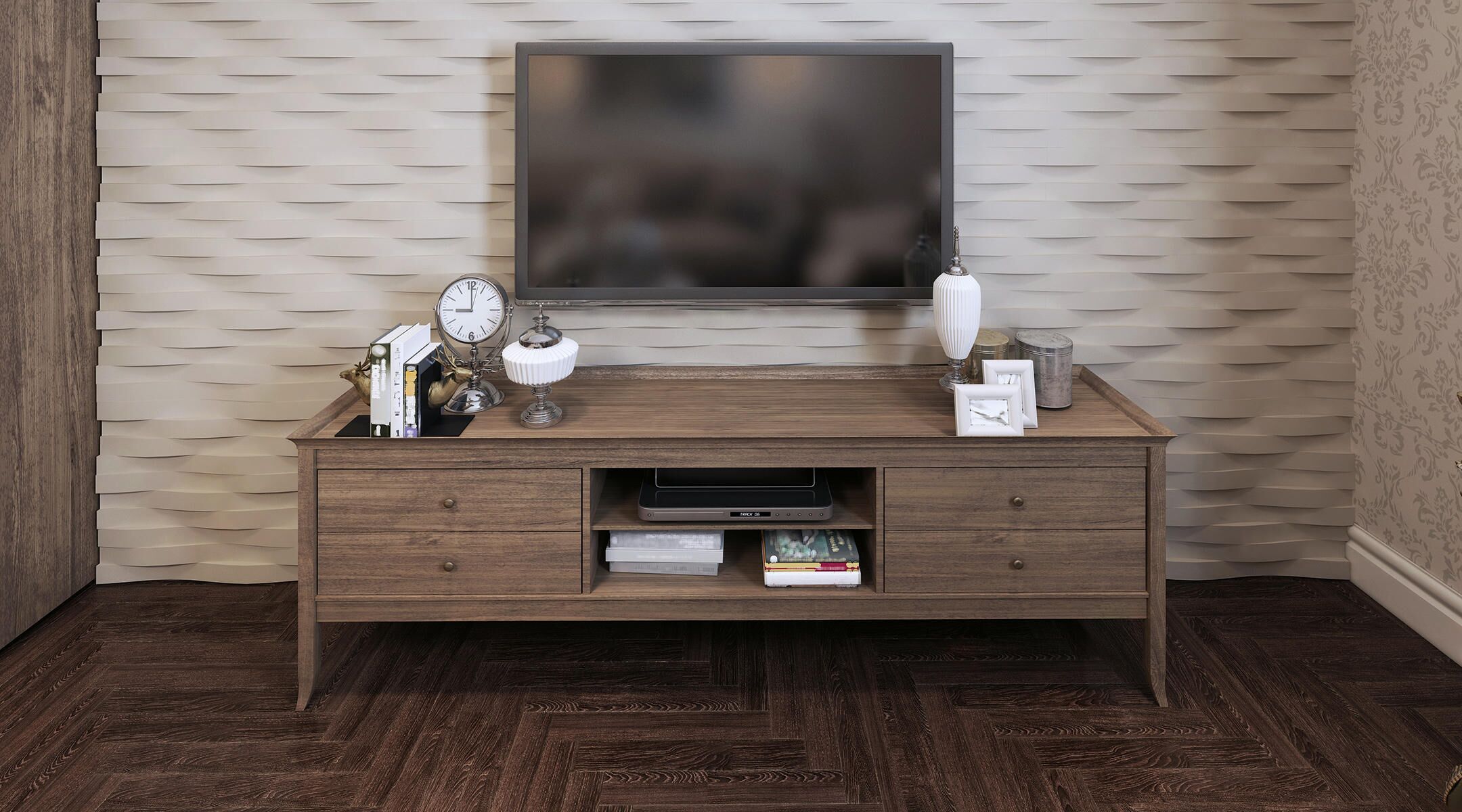 baby friendly tv stand