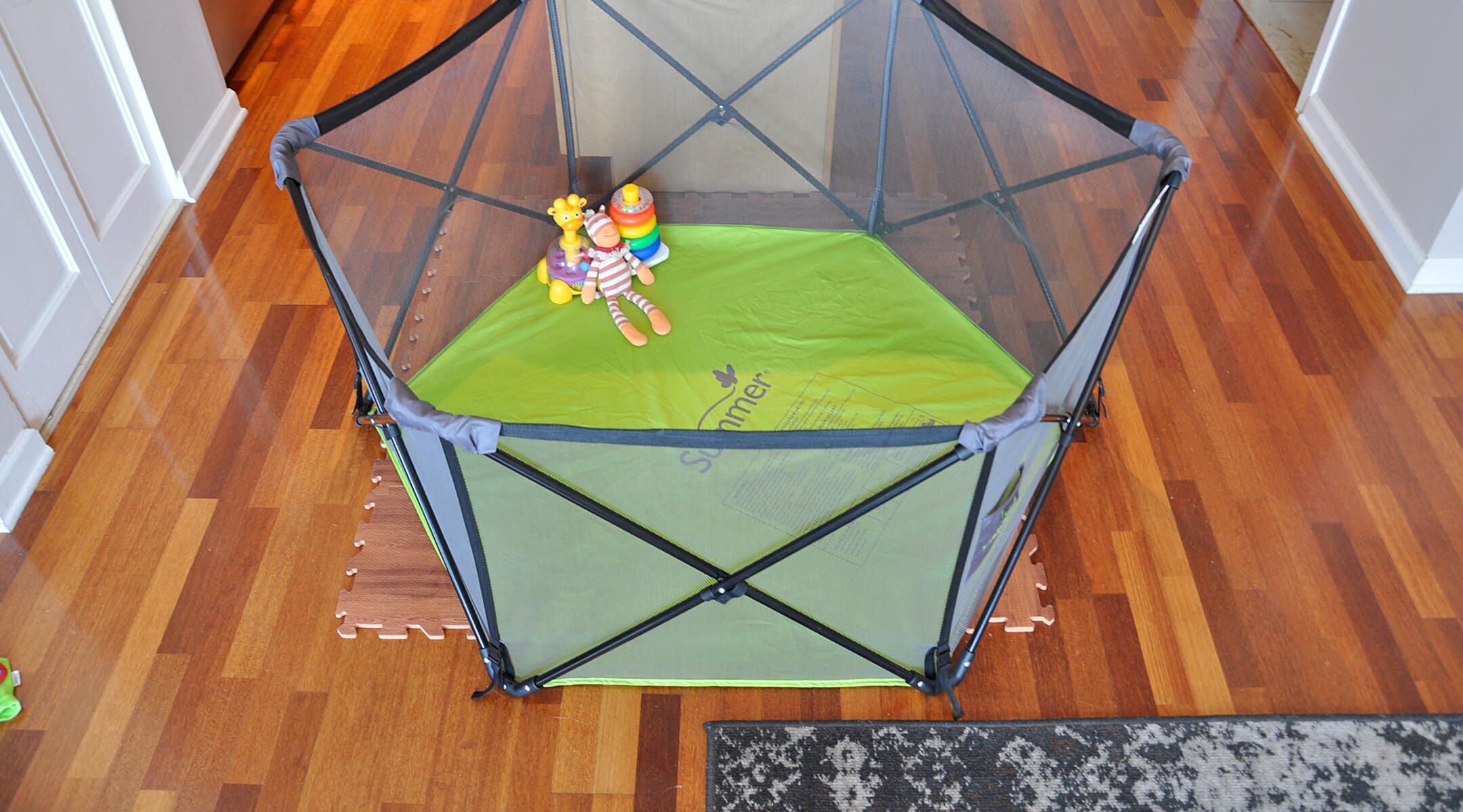 summer infant pop and play portable playard