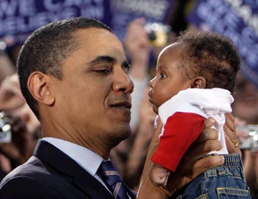 Presidents Holding Babies